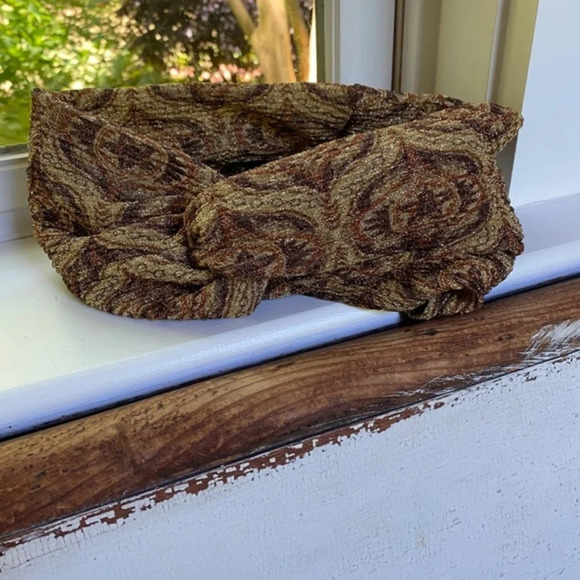 Anthropologie Metallic Twist Headband - Picture 5 of 6